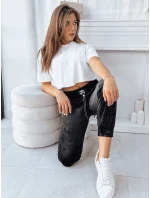 Dámské černé kalhoty AVENUE FashionStreet UY1761