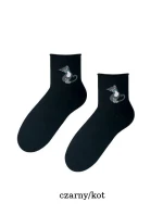 Vzorované netlačící ponožky Steven art.099 35-40