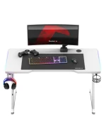 Herní stůl Huzaro Hero 2.5 White RGB