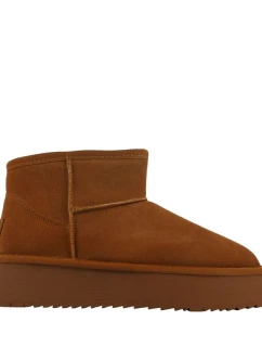 Dámské kožené boty Solo Soprani Couture Hugh Platform light brown SSW421P05 02 dámské