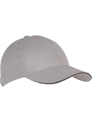 K-up KP 011 6 Panelová sandwich kšiltovka "Orlando" 20.0011 light grey/dark grey K-up KP 011 6 Panelová sandwich kšiltovka "Orlando" 20.0011 light grey/dark grey