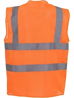 Yoko HVW 120 Hi-Vis síťovaná bezpečnostní vesta 79.W120 hi vis orange Yoko HVW 120 Hi-Vis síťovaná bezpečnostní vesta 79.W120 hi vis orange