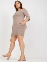 Šaty RV SK 7612.75P tmavě lila