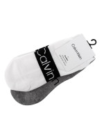 Ponožky Calvin Klein 2Pack 701218712001 Grey/White