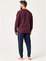 Pyžamo Key MNS 275 B26 dlouhé rukávy, velikosti M–2XL Pyžamo Key MNS 275 B26 dlouhé rukávy, velikosti M–2XL