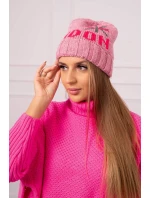 Dámská čepice London K385 tmavě růžová Dámská čepice London K385 tmavě růžová
