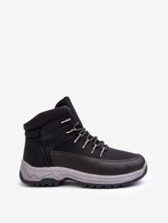 Mužské Trekkingové Boty Traperky Černé Maraena