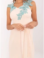 Šaty LK SK 506640 1.13P broskev Šaty LK SK 506640 1.13P broskev