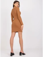 Šaty LK SK 508706.92 světle hnědá Šaty LK SK 508706.92 světle hnědá