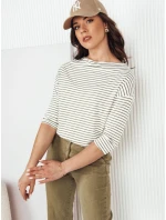 Dámská pruhovaná halenka APRICALE bílá FashionStreet RY2480