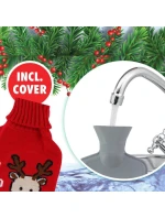 ALPINA KRYT GUMOVÉ LÁHVE NA HORKOU VODU 1,7 L ČERVENÝ