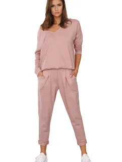 Italian Fashion Karina long length sp. barva:powder pink