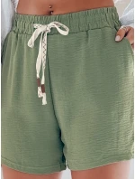 Dámské šortky NOT TOMORROW green FashionStreet SY0448