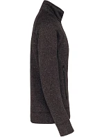 Kariban K 9106 Pánská melanžová pletená fleecová bunda 20.9106 dark grey melange Kariban K 9106 Pánská melanžová pletená fleecová bunda 20.9106 dark grey melange