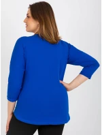 Dámská halenka RV BZ 8484.15P tmavě modrá - FPrice Dámská halenka RV BZ 8484.15P tmavě modrá - FPrice