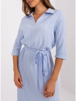 Dámské šaty LK SK 509342-1.51P Světle modrá - Lakerta Dámské šaty LK SK 509342-1.51P Světle modrá - Lakerta