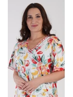 Dámská noční košile s krátkým rukávem Alex Dámská noční košile s krátkým rukávem Alex