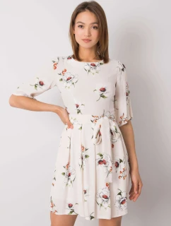 Šaty LK SK 507547.16P světle béžová