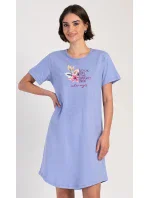 Dámská noční košile s krátkým rukávem Elizabeth Dámská noční košile s krátkým rukávem Elizabeth