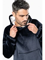 Kariban K 410 Loungewear Sherpafleece mikina s kapucí 20.K410 night navy Kariban K 410 Loungewear Sherpafleece mikina s kapucí 20.K410 night navy