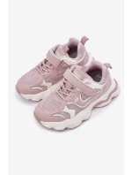 Dětské tenisky na silné podrážce růžové Lianees