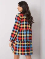 Šaty DHJ SK 12808.64P černá a červená Šaty DHJ SK 12808.64P černá a červená