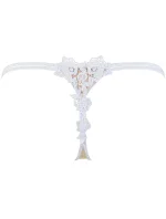 Tanga V-9648 bílá - Axami