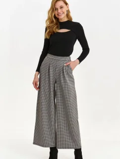 Dámské kalhoty SSP4371 Béžovo-černá - Top Secret