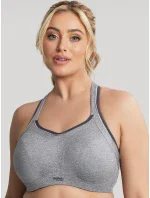 Podprsenka balkonetka Sports Balconnet charcoal marl 9441 melanž - Sculptresse Podprsenka balkonetka Sports Balconnet charcoal marl 9441 melanž - Sculptresse