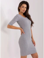 Dámské šaty EM SK HS 20 252.73 Šedá - FPrice Dámské šaty EM SK HS 20 252.73 Šedá - FPrice