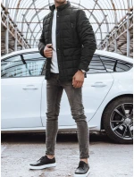Pánská přechodná bunda černá FashionStreet TX4695
