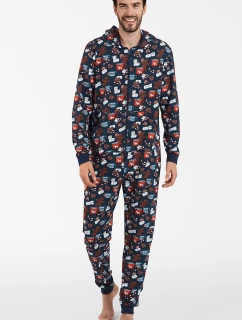 Italská móda Rojas long length sp. barva:print/blue