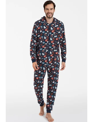 Italská móda Rojas long length sp. barva:print/blue