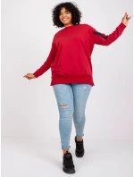 Tunika RV TU 7158.76P tmavě červená
