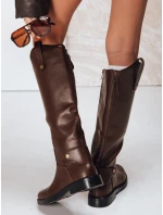 FashionStreet hnědé dámské boty ZY1329 FashionStreet hnědé dámské boty ZY1329