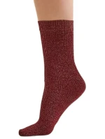 Dámské ponožky 1223 Nora wine - GABRIELLA