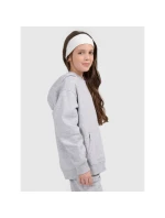 Dívčí nepruhovaná mikina s kapucí 4F 4FJWMM00TSWSF1862-25M Dívčí nepruhovaná mikina s kapucí 4F 4FJWMM00TSWSF1862-25M