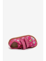 Dětské domácí papuče Barefoot Froddo Canvas G1700440-10 Fuksie Dětské domácí papuče Barefoot Froddo Canvas G1700440-10 Fuksie