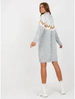LC SK 0098 šaty.37X šedá LC SK 0098 šaty.37X šedá