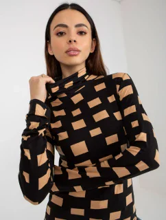 Dámská halenka LK BZ 509197.53P černá - FPrice