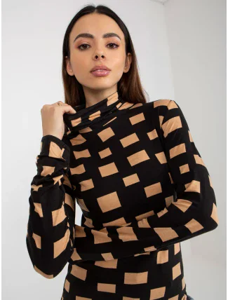 Dámská halenka LK BZ 509197.53P černá - FPrice