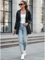 Dámská bunda parka HENRY černá FashionStreet TY4106 Dámská bunda parka HENRY černá FashionStreet TY4106