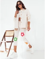 Dámská bunda DOSTA ecru FashionStreet TY4143