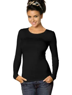 Dámské tričko Manati long black plus - BABELL