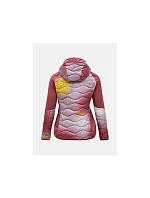 Dámská péřová bunda PEAK PERFORMANCE model Helium Aop Down Hybrid Hood, barva: vícebarevná Dámská péřová bunda PEAK PERFORMANCE model Helium Aop Down Hybrid Hood, barva: vícebarevná