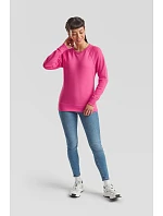 Fruit of the Loom Lady-Fit LW Raglan Sweat Dámská raglánová mikina 16.2146 red Fruit of the Loom Lady-Fit LW Raglan Sweat Dámská raglánová mikina 16.2146 red