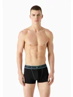 Pánské boxerky 112043 3F532 00020 černé - Emporio Armani