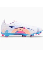 Pánské sportovní fotbal boty Ultra 5 Match Vol.Up FG/MG M 108064-01 Bílá mix - Puma