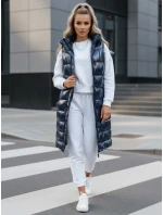 Dámská prošívaná vesta GANTINI modrá FashionStreet TY3743