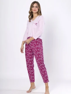 Pyžamo Leveza 1634 Elif kr/r M-2XL